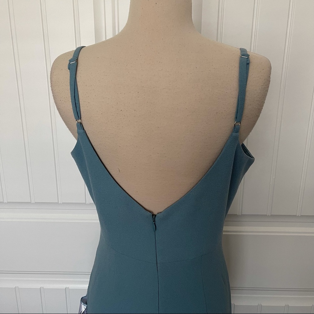 Dress the Population Jodi Gown in Sea Breeze - Picture 7 of 11